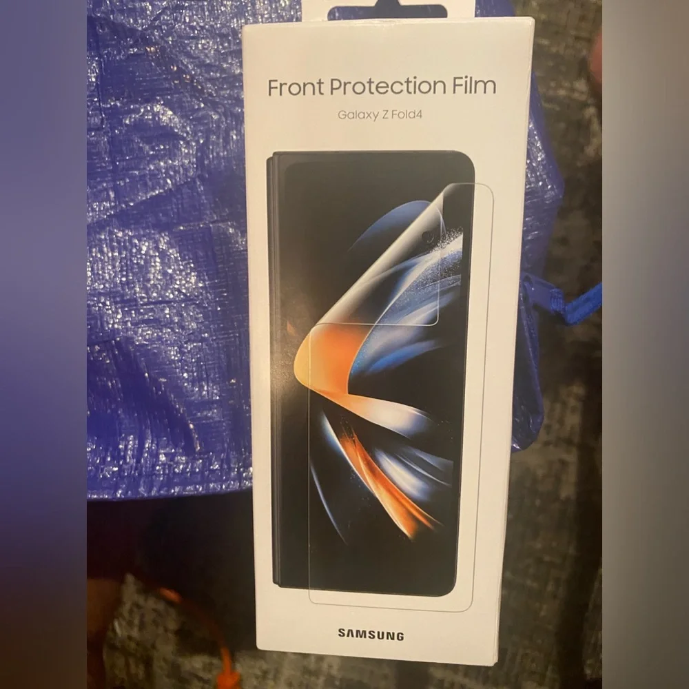 Samsung Galaxy Z fold four front protective transparent film NEW